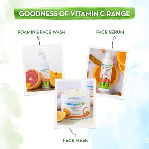 Mamaearth Vitamin C Night Cream for Skin Illumination - 1.76 Oz