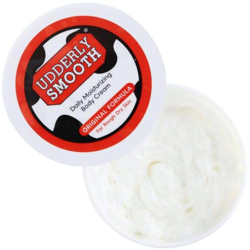 Udderly Smooth Body Cream - 12 oz Moisturizer (Pack of 2)