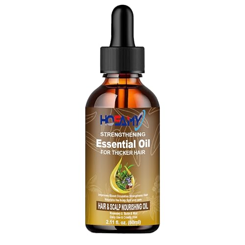 Rosemary Hair Oil for Normal to Medium Hair - Weightless Scalp Serum 60ml