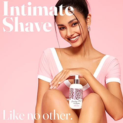IntiMD Coochy Plus Intimate Shaving Cream SWEET BLISS For Pubic, Bikini Line, Armpit - Rash-Free With Patent-Pending MOISTURIZING+ Formula, Prevents Razor Burns & Bumps, In-Grown Hairs 8.5oz (1-Pack)