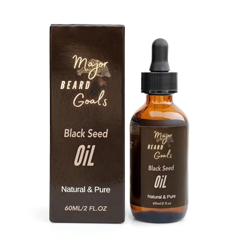 Black Seed Beard Oil for Men - Natural Growth, Hydration & Strength, 2oz