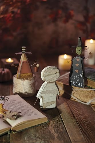 Primitives by Kathy Chunky Mummy Sitter - Halloween Decor