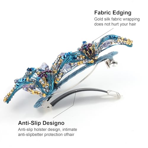 Mistofu Handmade Copper Wire Butterfly Hair Clips – Elegant Hair Accessories for Women & Girls