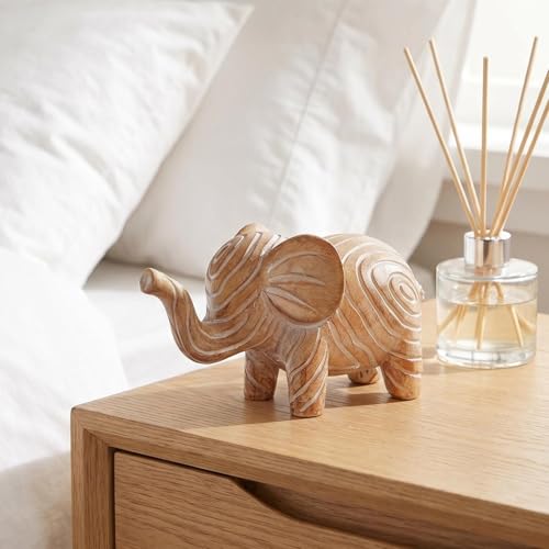 Good Luck Elephant Statue | Resin Decor for Home & Gifts