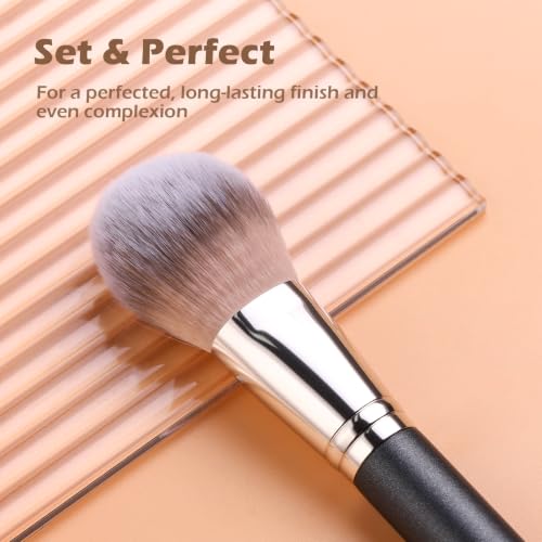 TEOYALL 5-Piece Makeup Brush Set with Blush Brush - Professional Quality
