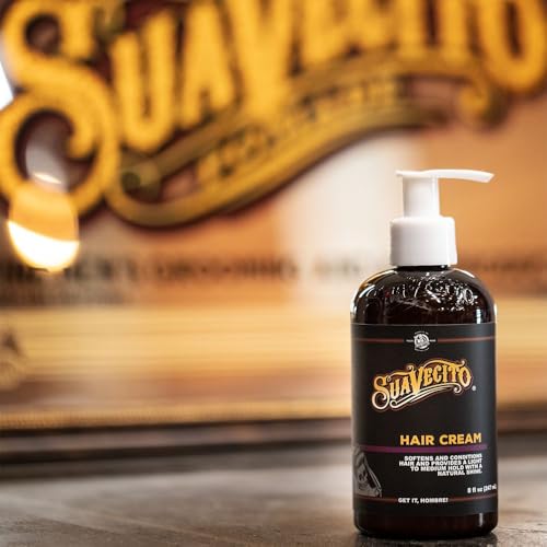 Suavecito Hair Cream for Men - Light Hold, Natural Shine