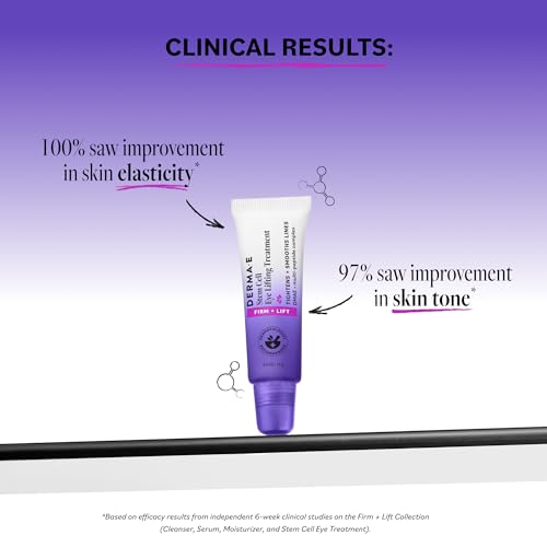 Derma E Stem Cell Eye Cream - Firming & Lifting Treatment, 0.5 oz