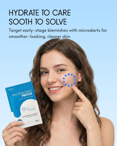 Le Dalcom 6 Pack Korean Micro-Darts Acne Patch for Early Blemish Care