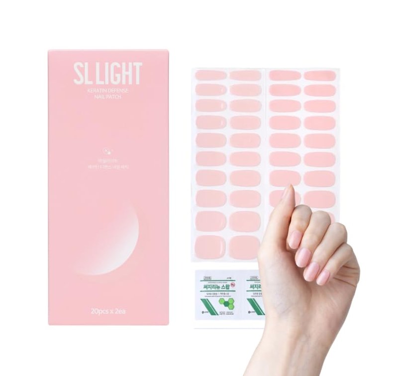Keratin Nail Repair Patches - Strengthen Cracked & Peeling Nails | Gel Manicure Recovery | 20 Pcs x 2 Packs
