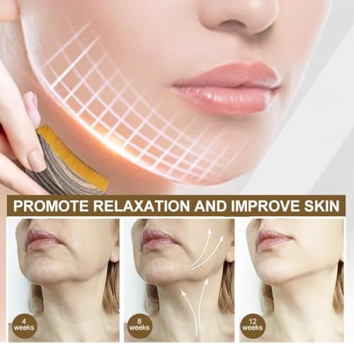 AN BAILIHUA Lymphatic Face Brush for Depuffing & Contouring, 2PCS