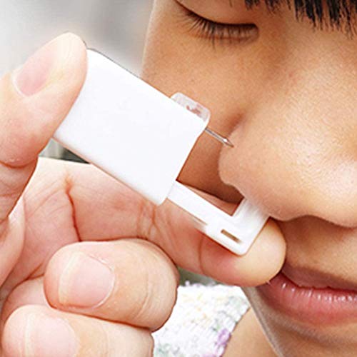 XUKEKOY 2 Pack Safety Nose Piercing Gun Kit - Painless & Easy Use
