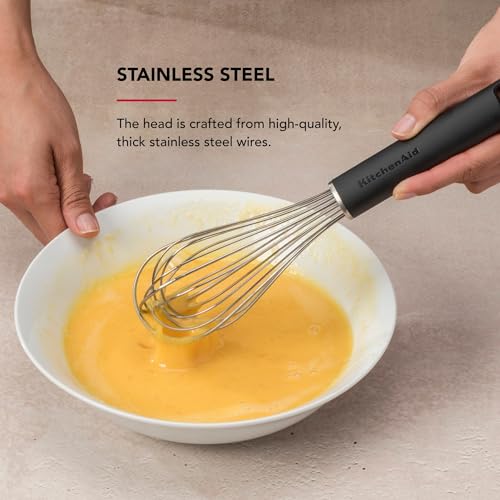 KitchenAid Utility Whisk - Ergonomic Stainless Steel Whisk