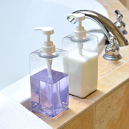 Youngever 3 Pack 32 oz Pump Bottles for Shampoo & Liquid Soap