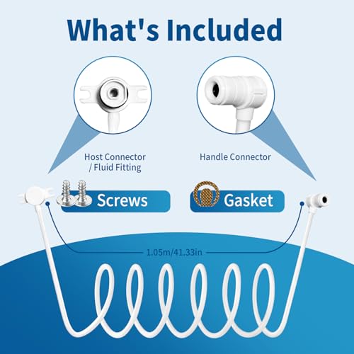 FreFeel Replacement Hose for Waterpik Sonic-Fusion SF-01/02/03/04 - 1 Pack
