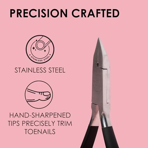 JAPONESQUE Soft Touch Toenail Clipper & Cuticle Pusher Manicure Set