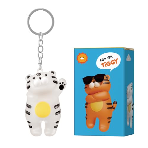 UV Reactive Color-Changing Keychain - CENTELLIAN 24 Tiger Charm