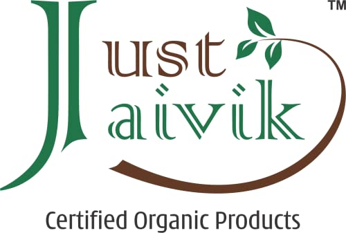Just Jaivik Organic Bhringraj Powder for Hair Care - 227g (8 oz)