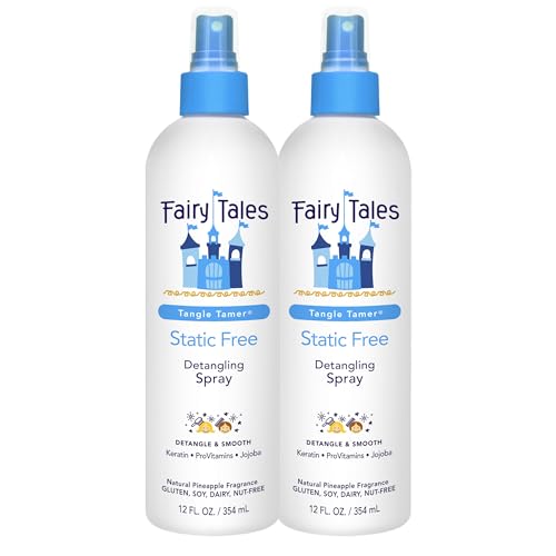 Fairy Tales Pineapple Tangle Tamer Detangling Spray 12oz Pack of 2