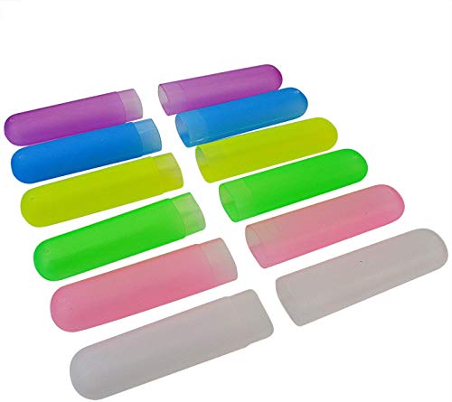 12Pcs Toothbrush Holder Travel Case Clean Safe Storage For Travel Bathroom