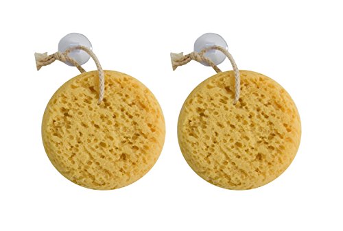 Evriholder GROOVI BEAUTY Foam Body Sponge – Pack of 2 Exfoliating Large Bath Scrubbers