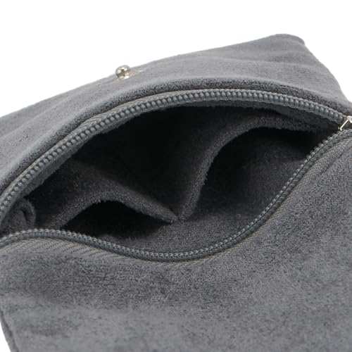 2-Pack Velvet Jewelry Pouches - Small Travel Bags for Jewelry