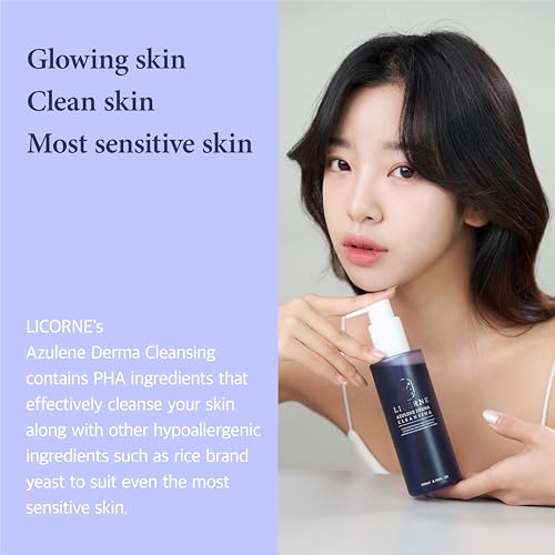 LICORNE Azulene Derma Cleansing Face Wash with Centella Asiatica