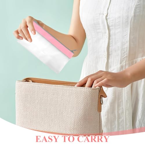 Tohhdov 4 Pack Clear Cosmetic & Travel Makeup Bags Waterproof Organizer