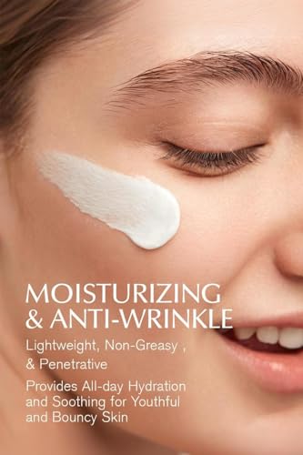 Retinol Face Cream with Hyaluronic Acid & Snail Mucin - Anti-Aging Moisturizer for Women & Men, 1.7oz