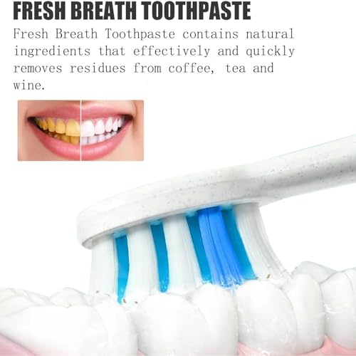SP-8 Whitening Toothpaste - Mint Fresh Breath Daily Cleaning Paste (2 Pack)