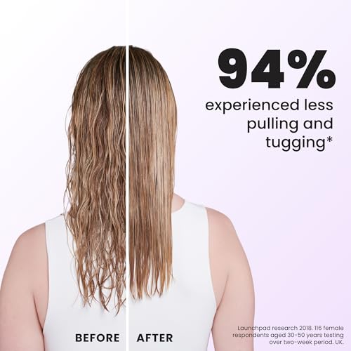 Tangle Teezer Fine Ultimate Detangler Brush, Dry & Wet Hair Brush to Detangle & Reduce Breakage for Fine Hair Types, Hypnotic Heather