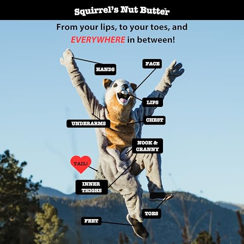 Squirrel's Nut Butter Anti Chafe Packet with Cocoa Butter, 9ml - Waterproof Skin Care for Athletes