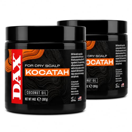 DAX Kocatah Hair & Scalp Treatment with Coconut Oil, 14oz (2 Pack)