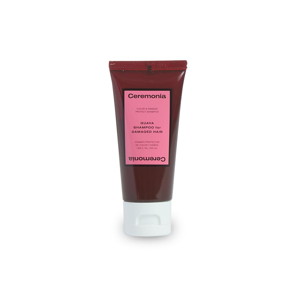 Guava Color Protect Shampoo - Damage Repair & Shine Boosting | Aloe Vera Infused, 8.45 fl oz