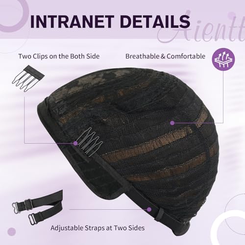 22 Inch Long Black Layered Wig with Curtain Bangs for Women