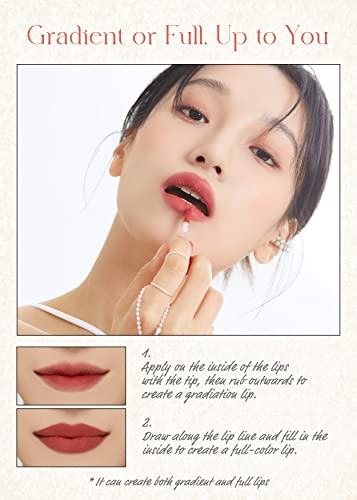 I'M MEME Color Key Ring Velvet Lip Tint - 05 Shy Rose Long Lasting Stain