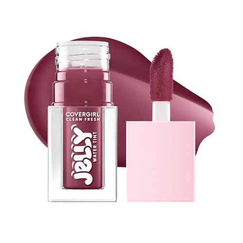 COVERGIRL Clean Fresh Jelly Water Tint - 60 Berry Wiggle, 0.19 Fl Oz