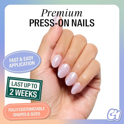 Chillhouse Chill Tips Press on Nails Kit - Lil Lilah Oval Short