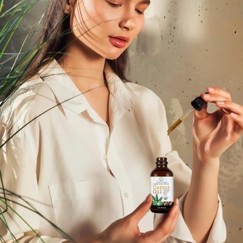 MMPANG Jamaican Black Castor Oil 4.22 Fl Oz - Organic Cold Pressed Hair & Skin Oil