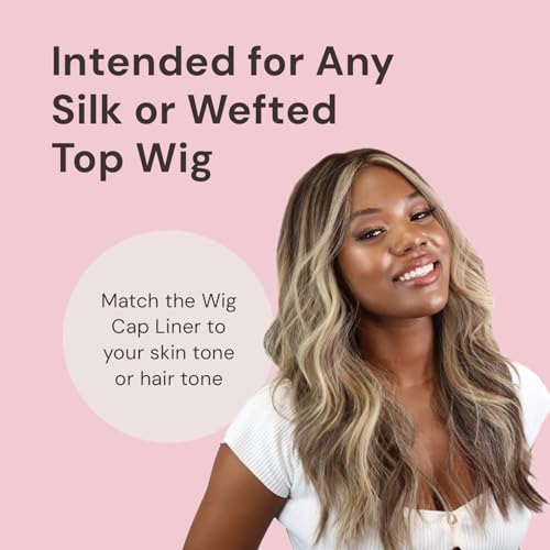 MILANO COLLECTION Chocolate Brown Wig Grip Band with 9 Nylon Caps