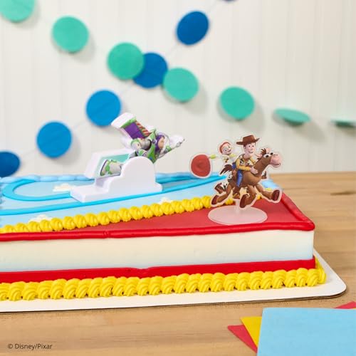 Disney Pixar Toy Story Cake Topper Set | Woody, Buzz Lightyear & Jessie