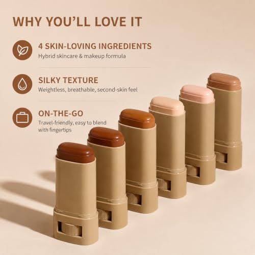 Lulesi Skin Tint & Beauty Balm Serum Stick #06 - Hydrating Foundation Primer
