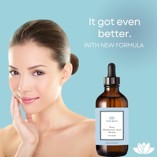 JOYAL BEAUTY 100% Pure Hyaluronic Acid Serum 1.5% - 2 Fl Oz