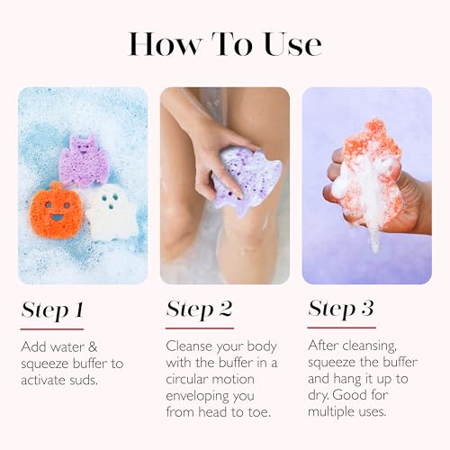 Spongelle Pumpkin Spice Body Buffer | Boo Pals Collection