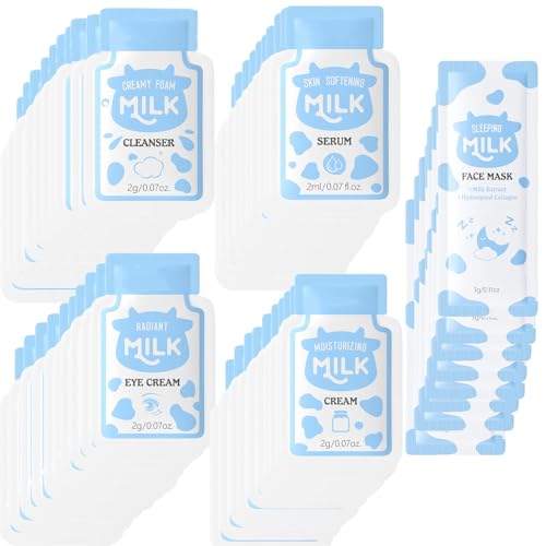 LOTIZUO Travel Skincare Set - 50 Mini Essentials (Milk 50mini)