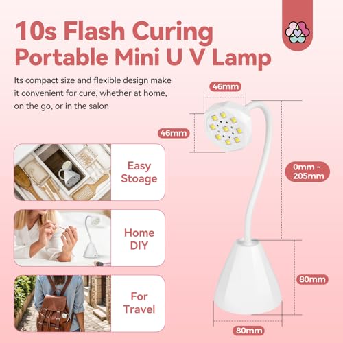 SAVILAND Yellow 27W UV Nail Lamp with Smart Sensor & 10s Flash Cure