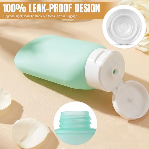 DEWSENSI 20 Pack TSA Approved Travel Toiletry Bottles Kit