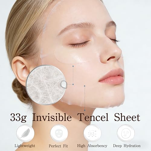 IAMASU Japanese Sheet Face Mask Set - 15-Pack Hydrating & Brightening