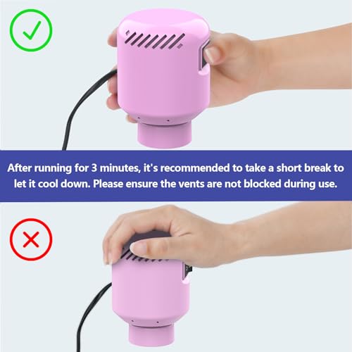 HOTBAG Electric Vacuum Pump for Travel Storage Bags - 55W Portable Sealer