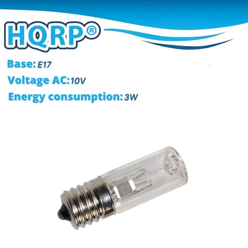 HQRP 2-Pack Replacement Light Bulbs for Philips Sonicare Sanitizer Base