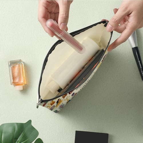 Magical Fairy Tale Makeup Bag for Women & Girls - Braver Stronger Beautiful Inspired Gift - Decohim